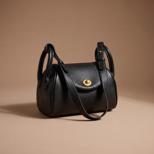 Gwen Pebbled Pillow Top Handle Crossbody Bag
