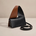 Hazel Color Block Wide Handle Rectangular Handbag